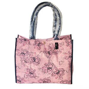 Victoria's Secret pink floral Print Mother's Day tote work purse bag 2024 NEW